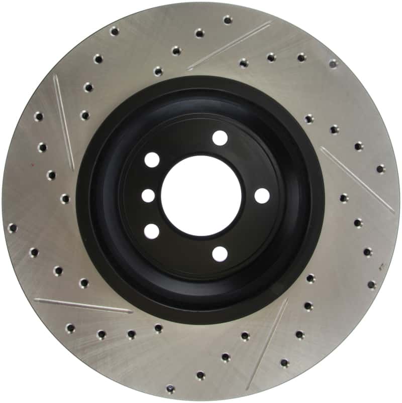 Stoptech — StopTech 07-09 BMW 335 (E90/E92/E93) Slotted & Drilled Left Front Rotor
Slot/Drill Rotor - view 5