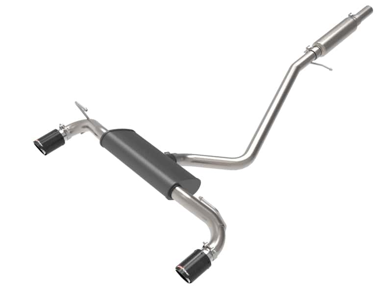 aFe — aFe Ford Bronco Sport 21-22 L3-1.5L (t)/L4-2.0L (t) Vulcan Cat-Back Exhaust System- Carbon Tips
Cat-Back Exhaust - view 1
