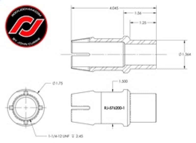 RockJock — RockJock RockNut Kit Nut and Bung 1 1/4in RH Thread
Nut Kit - view 5