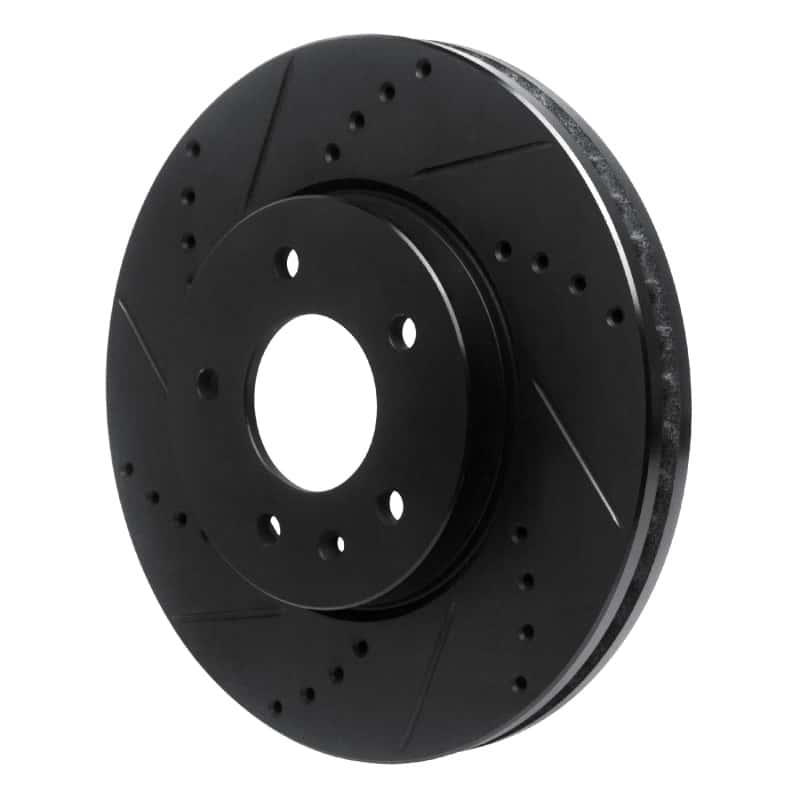 R1 Concepts — R1 07-15 Chevrolet Captiva Front Left Drilled & Slotted Black Brake Rotor
R1 Brake Rotor Drill - view 2
