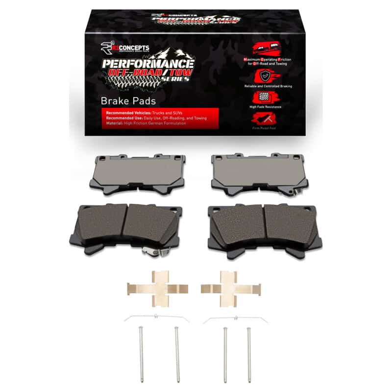 R1 Concepts — R1 2022-2025 Lexus GX550 Front Performance Off-Road/Tow Brake Pads & Hardware Kit
R1 Performance Off-R - view 1