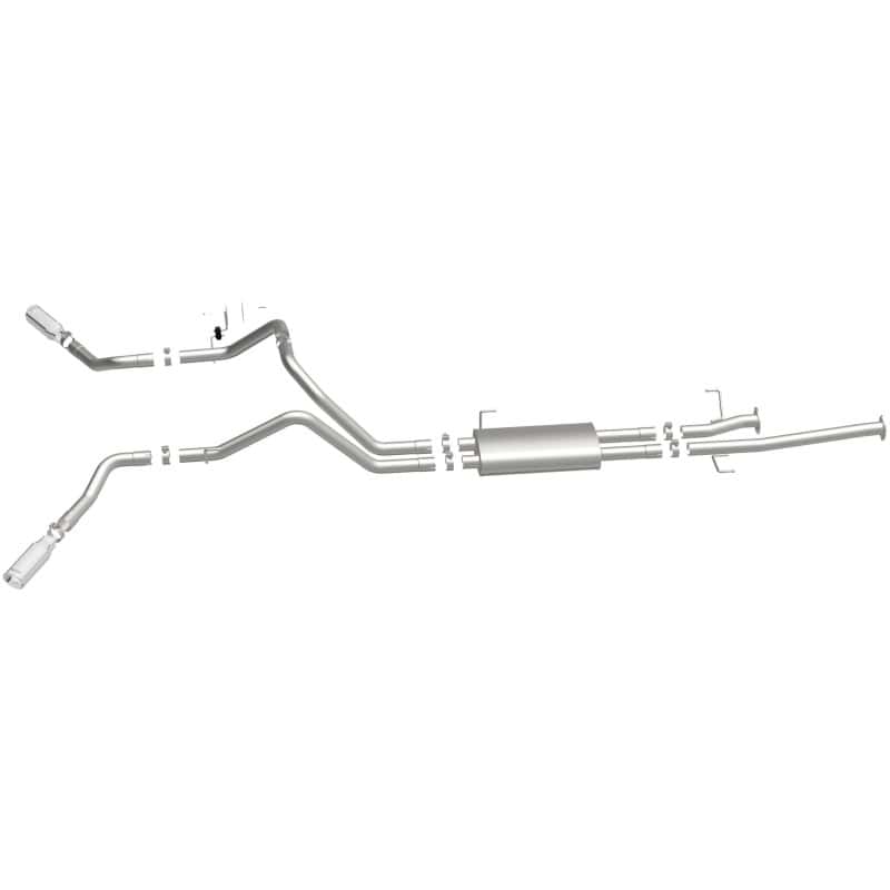 Magnaflow — MagnaFlow Cat-Back 10-15 Toyota Tundra SC LB / CC SB 4.6L/5.7L V8 SS 2.5 Dual Split Rear 4in Tip
Cat-Back - view 32