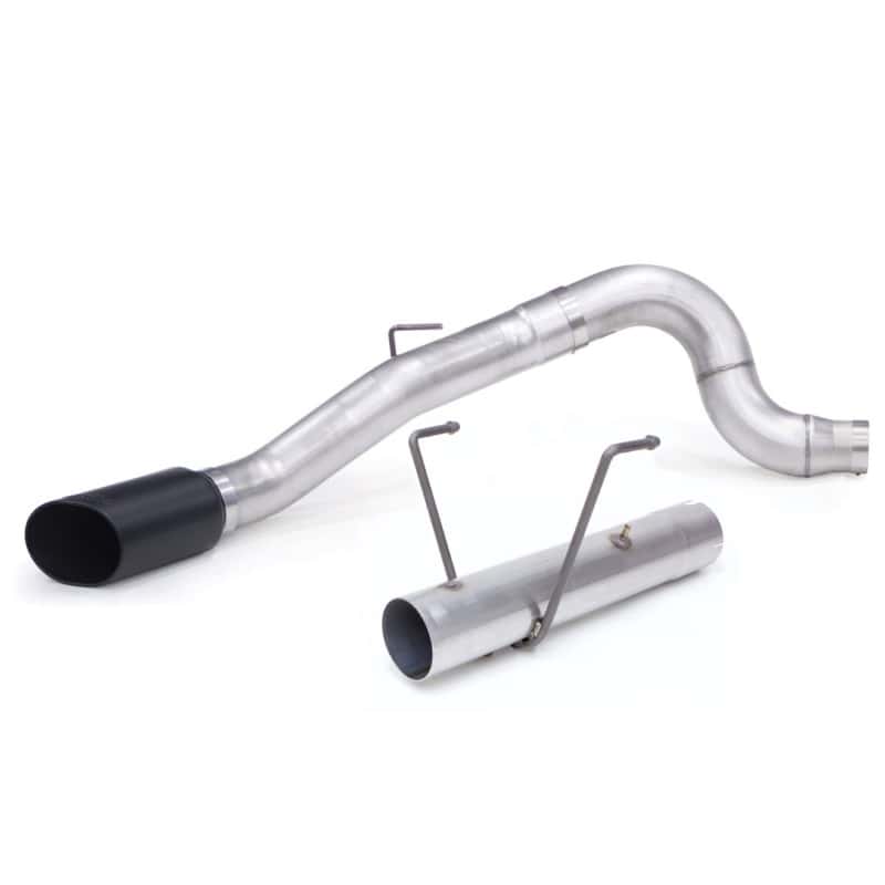 Banks Power — Banks Power 13-18 Dodge RAM Monster Exhaust 5.0in. Single 6.7L CCLB w/ SideKick S/S Black Tip
Performance Exhausts
Monster Exhaust - view 2
