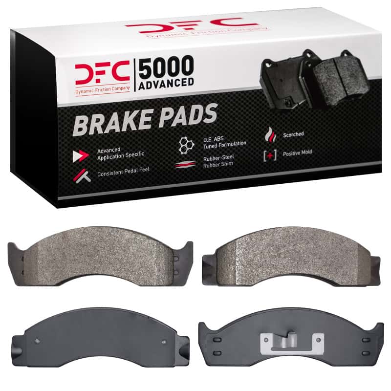 DFC — DFC 88-07 Ford F-59 Commercial Stripped Chassis Front/Rear 5000 Advanced Semi Metallic Brake Pads
DFC Brake Pad Set - view 1