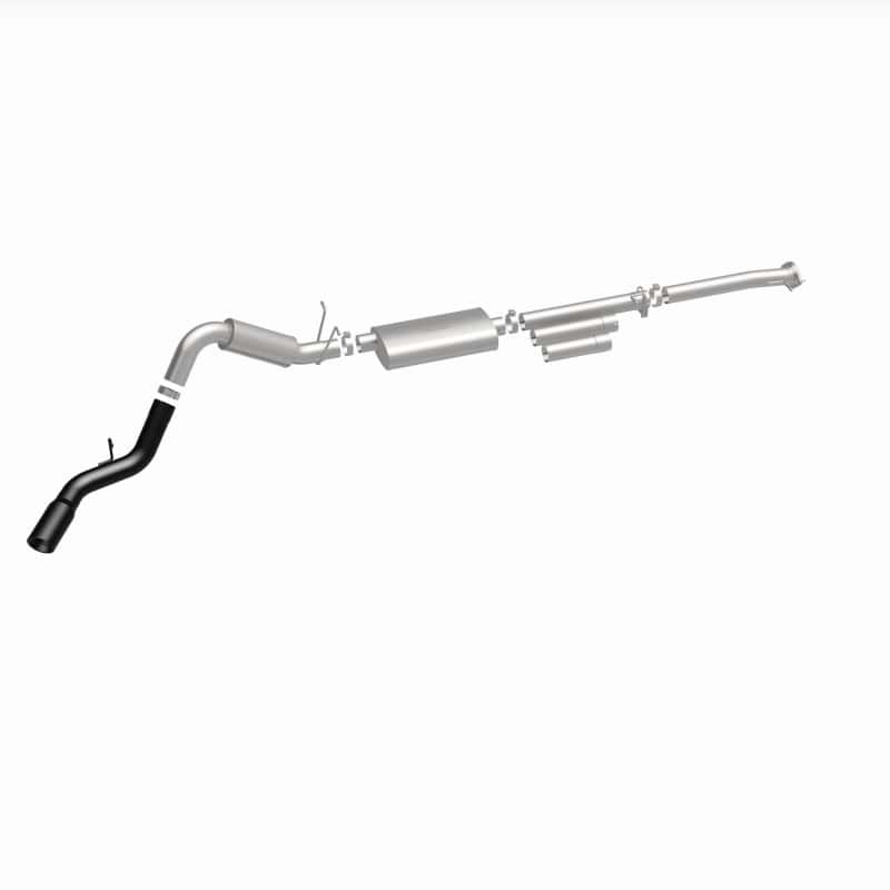 Magnaflow — MagnaFlow 11-19 GM 2500/3500 6.0L 4in Single Passenger Side Rear Exit Cat-Back Exhaust w/Black Tips
Cat-Back - view 10