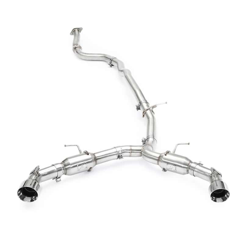 Mishimoto — Mishimoto 2016+ Chevrolet Camaro 2.0T Dual Polished Tip Cat-Back Exhaust - view 2