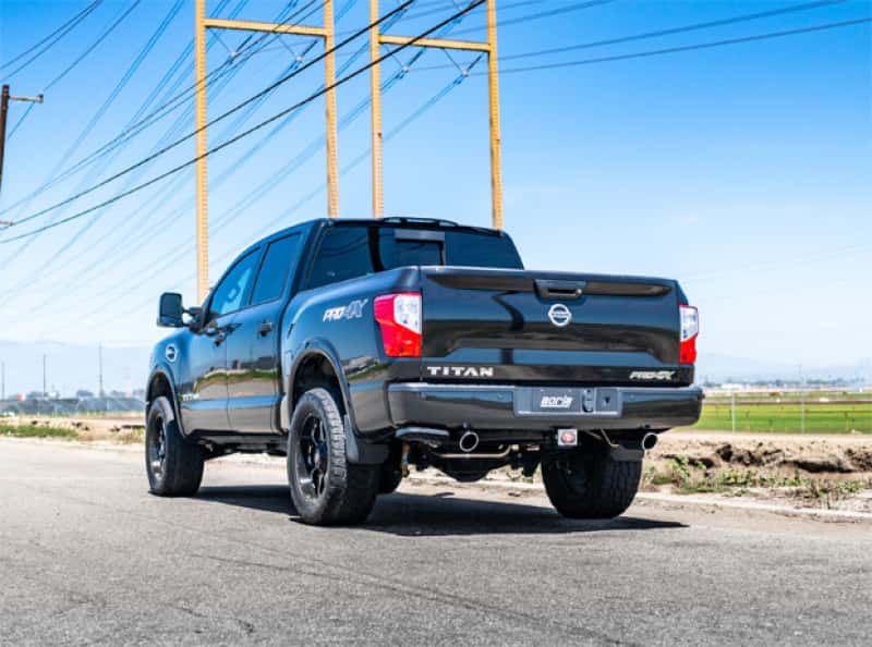 Borla — Borla 16-19 Nissan Titan 5.6L V8 2WD/4WD S-Type Catback Exhaust
Cat-Back System - view 2