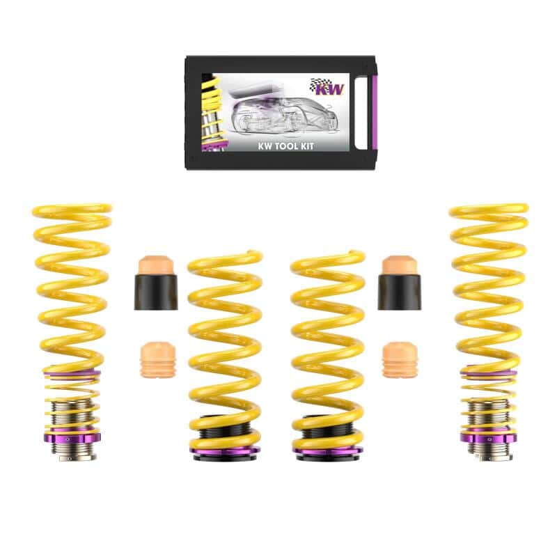 KW — KW H.A.S. 12+ Dodge Challenger 8cyl RWD
Adj Lowering Springs - view 4
