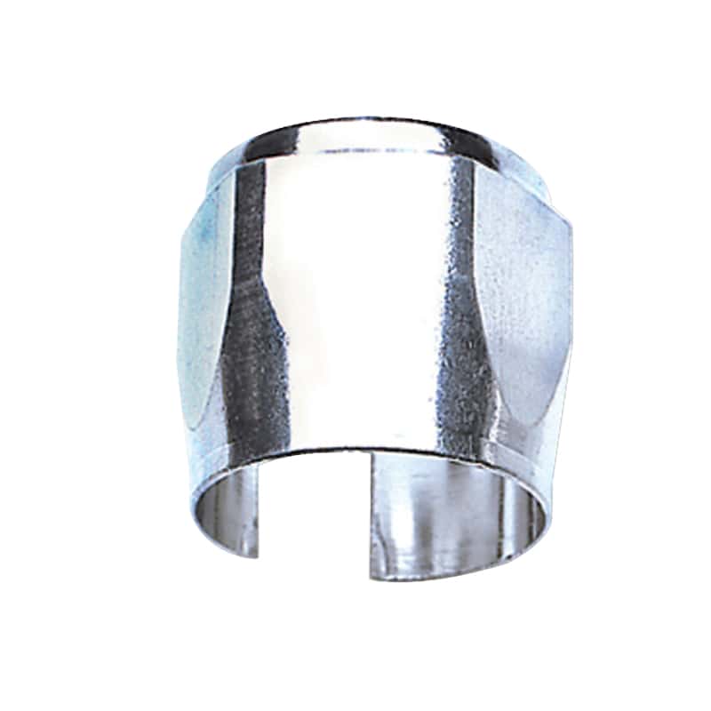 Russell — Russell Performance -4 AN Chrome Tube Seal Hose End For 1/4in Vacuum Hose
Hose Fitting - view 2