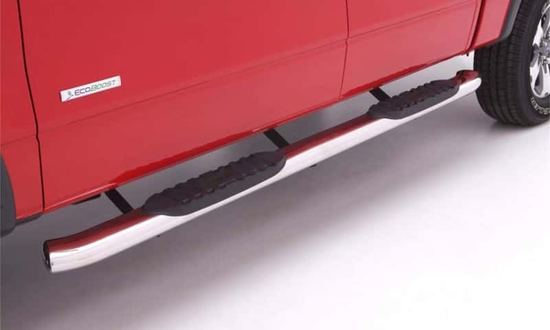 LUND — Lund 2019 Chevy Silverado 1500 Double Cab 5In Oval Curved SS Nerf Bars - Polished Stainless
5 In CURVED OVAL SS
Nerf/Step Bar - view 3