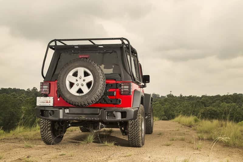 Rugged Ridge — Rugged Ridge Spartacus Rear Bumper Black 07-18 Jeep Wrangler
Spartacus Bumper
Bumper- Rear - view 7