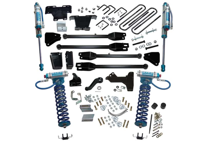 Superlift — Superlift 11-16 Ford F-250 SuperDuty 4WD 6in Lift Kit w/ 4-Link Conv / King Coilovers & Rear Shocks
Suspension Lift Kit - view 2