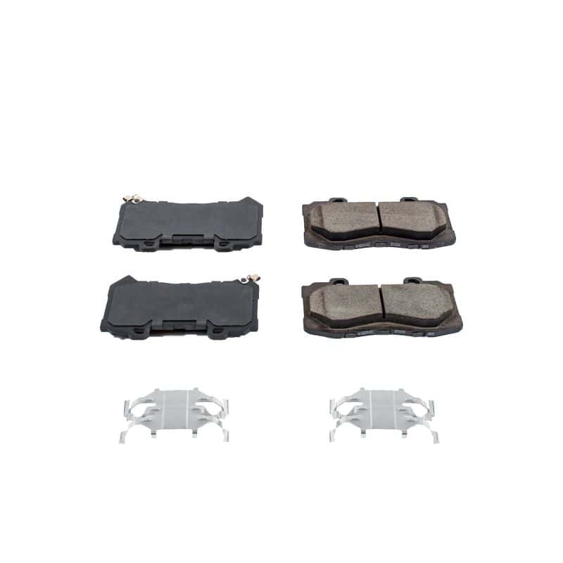 PowerStop — Power Stop 15-19 Chevrolet Colorado Front Z17 Evolution Ceramic Brake Pads w/Hardware
Z17 Brake Pads - view 1
