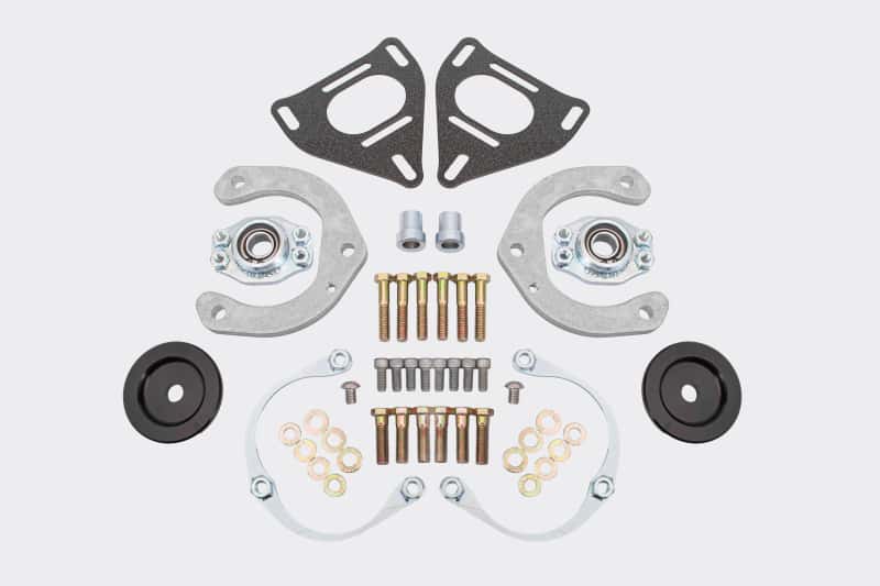 BMR Suspension — BMR 16-24 Chevrolet Camaro Caster Camber Plates (Coil-Over Only) - Black Hammertone
Caster Camber Plates - view 1