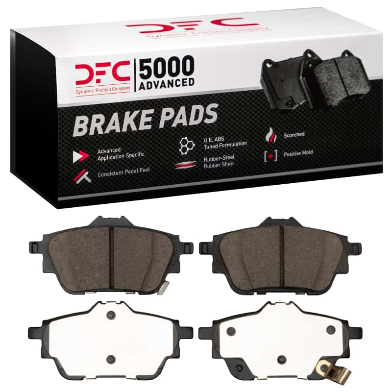 DFC — DFC 20-25 Nissan Sentra Rear 5000 Advanced Ceramic Brake Pads - view 1