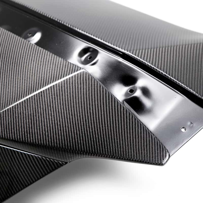 Seibon — Seibon 2016 Honda Civic 2 Door Coupe FC4 Carbon Fiber Gloss Finish Trunk Lid - view 16