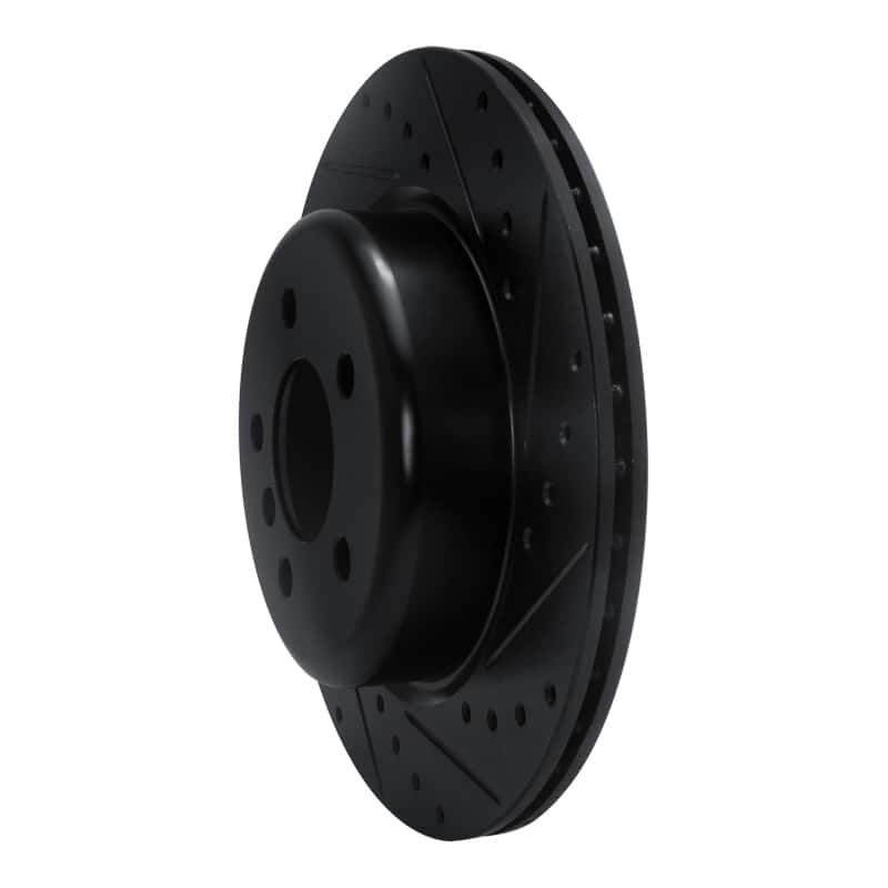 R1 Concepts — R1 11-16 BMW 535I Rear Right Drilled & Slotted Black Brake Rotor
R1 Brake Rotor Drill - view 2