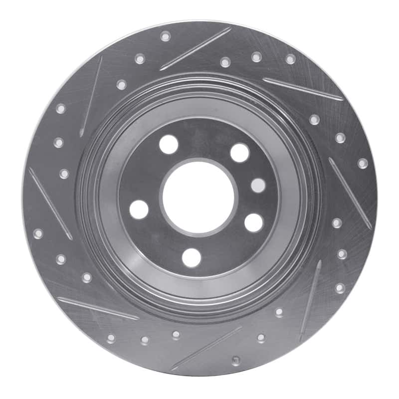 R1 Concepts — R1 07-10 Volvo S80 Rear Right Drilled & Slotted Silver Brake Rotor
R1 Brake Rotor Drill - view 5