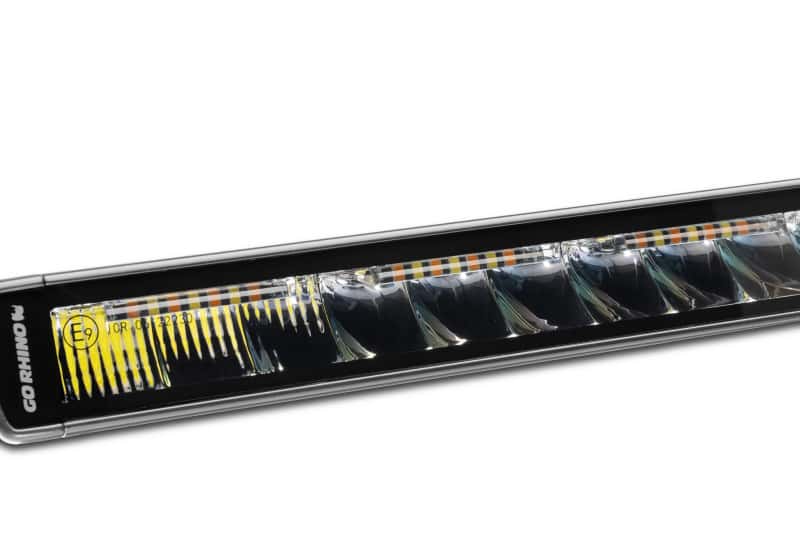 Go Rhino — Go Rhino Xplor Blackout Combo Series Sgl Row LED Light Bar w/Amber (Side/Track Mount) 31.5in. - Blk
BLKOUT - 30"LightBar - view 3