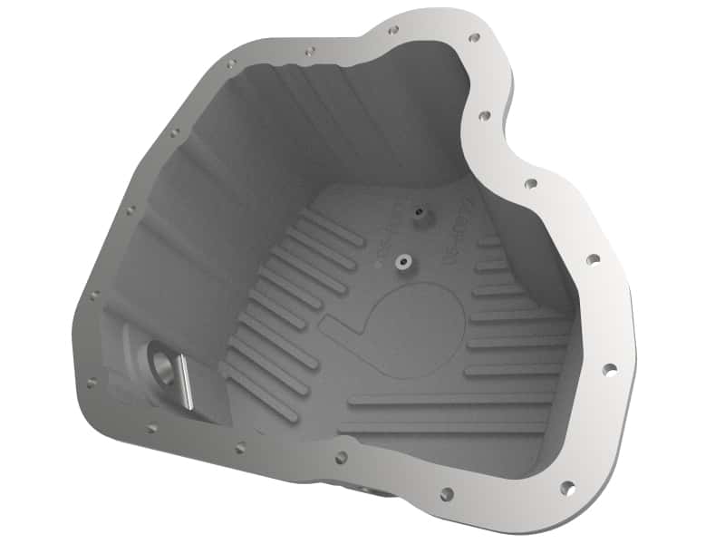 aFe — aFe POWER Engine Oil Pan GM Diesel Trucks 01-10 V8-6.6L (td) LB7/LLY/LBZ/LMM
Engine Oil Pan - view 3