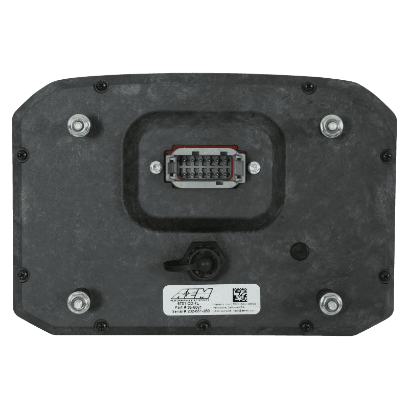 AEM — AEM CD-7 Logging Race Dash Carbon Fiber Digital Display (CAN Input Only)
CD-7L Carbon Logging
CD-7L Carbon - view 6