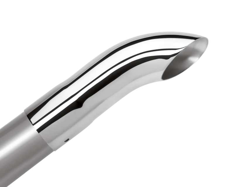 Borla — Borla Universal Polished Tip Single Round Turndown/Turnout (inlet 2 1/4in. Outlet 2 1/4in)
Tip - Turn Down/Out
ExhstTailPipeTip - view 3
