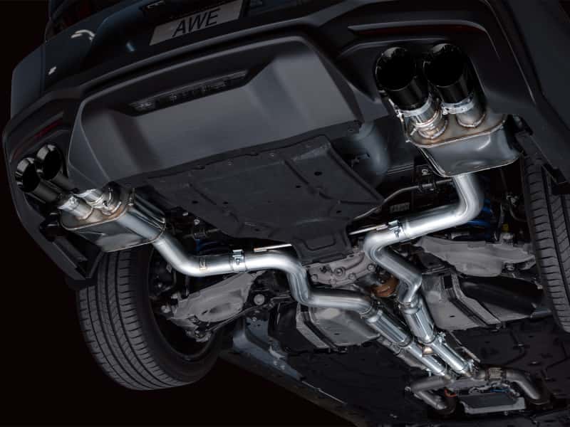 AWE Tuning — AWE 2024 Ford Mustang GT Fastback S650 RWD SwitchPath Catback Exhaust w/ Quad Diamond Black Tips
SwitchPath Catback - view 3