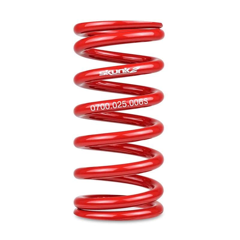 Skunk2 Racing — Skunk2 Universal Race Spring (Straight) - 7 in.L - 2.5 in.ID - 6kg/mm (0700.250.006S)
Coil Spring - view 2