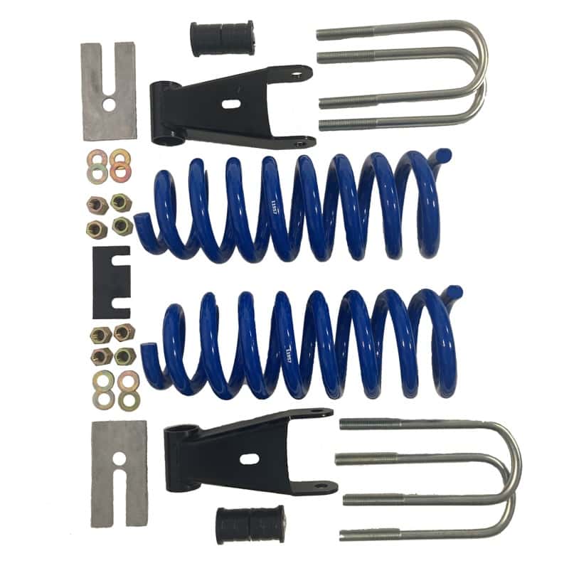 Ford Racing — Ford Racing 2021+ Ford F-150 2WD/4WD Regular Cab / Super Cab / Super Crew Complete Lowering Kit - view 3