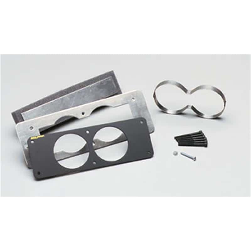 AutoMeter — Autometer 87-93 Ford Mustang Black Dual Gauge Cage
2-5/8" DUAL GAUGE CA - view 1