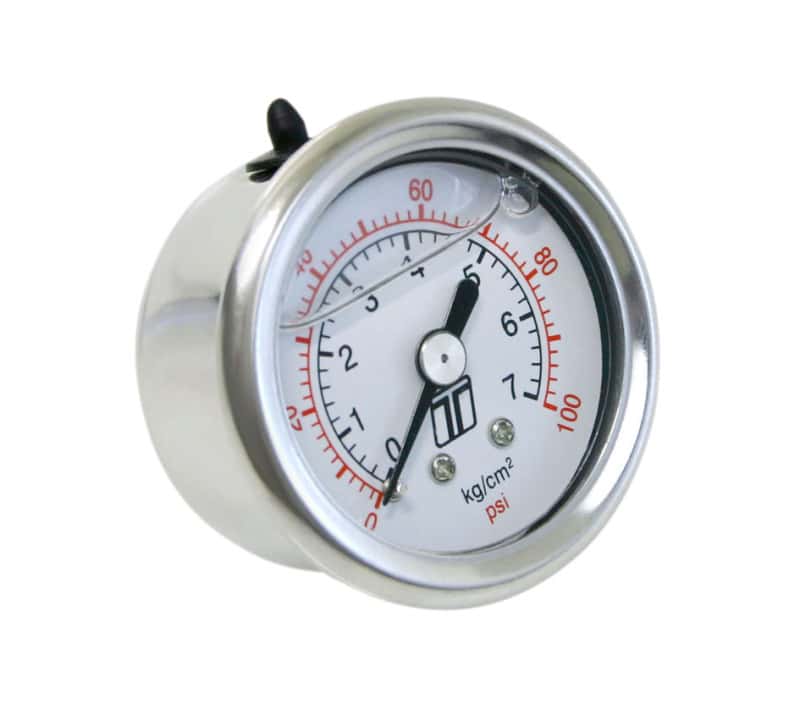 Turbosmart — Turbosmart FPR Gauge 0-100psi Liquid Fill
FPR Gauge - view 1