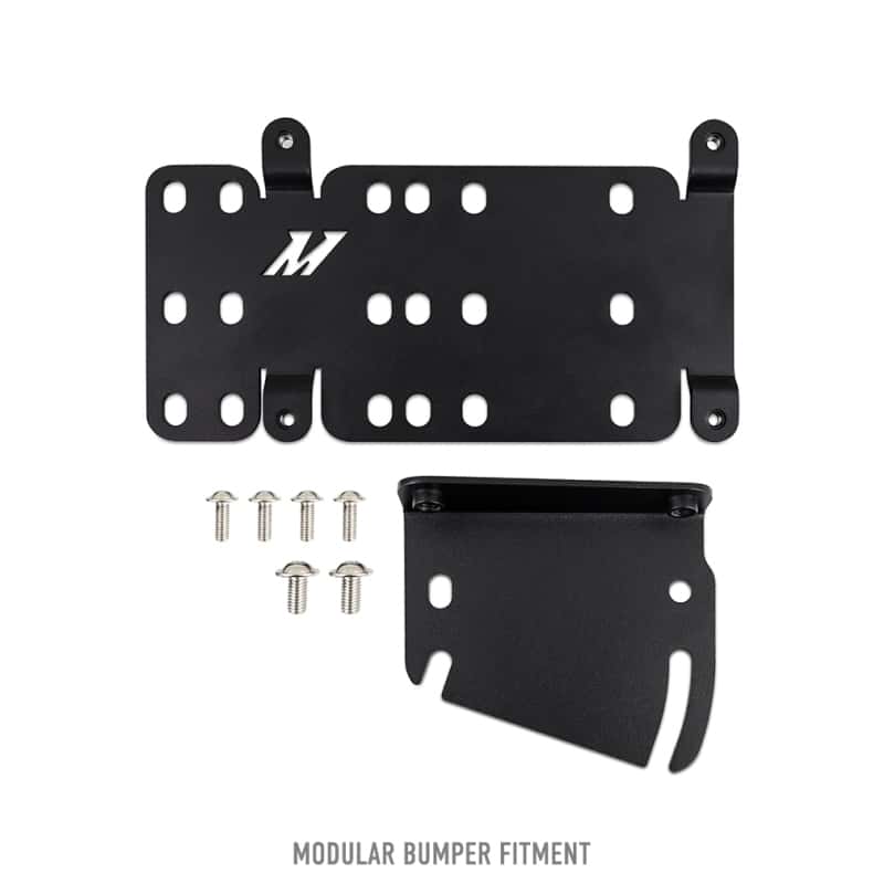 Mishimoto — Mishimoto 2021+ Ford Bronco Modular Bumper License Plate Relocation
Plate Relocation Kit - view 1