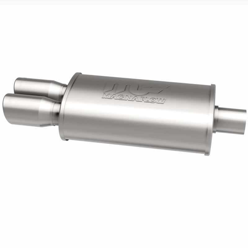 Magnaflow — MagnaFlow Muffler W/Tip Mag SS 14X5X8 2.25/3
Straight Through - view 12
