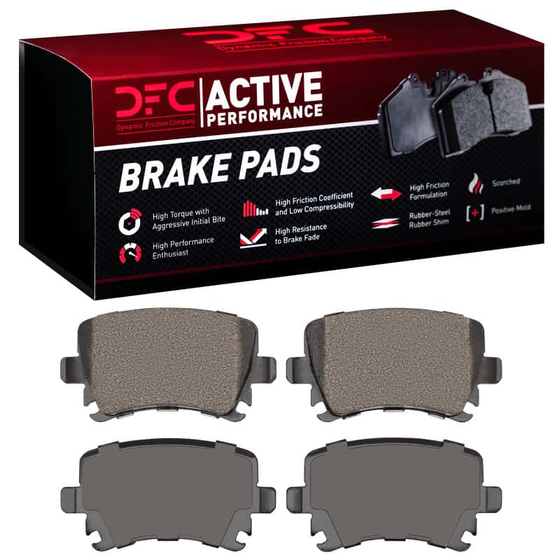 DFC — DFC 00-21 Audi A6 (USA/Canada) Rear Active Performance Pads - Low Metallic
DFC Brake Pad Set - view 1