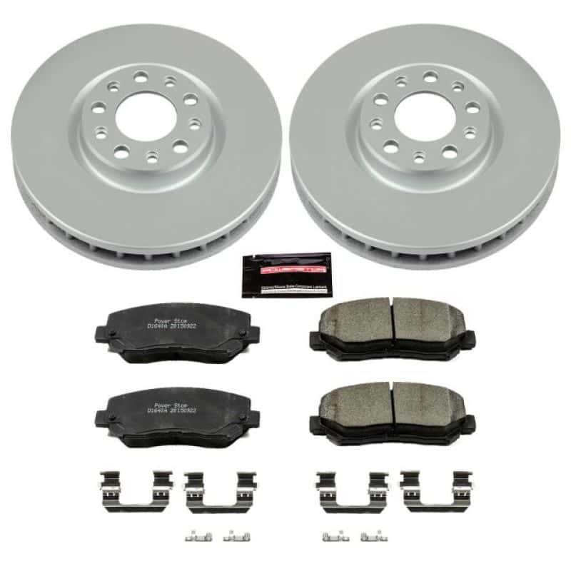 PowerStop — Power Stop 15-17 Chrysler 200 Front Z17 Evolution Geomet Coated Brake Kit - view 1