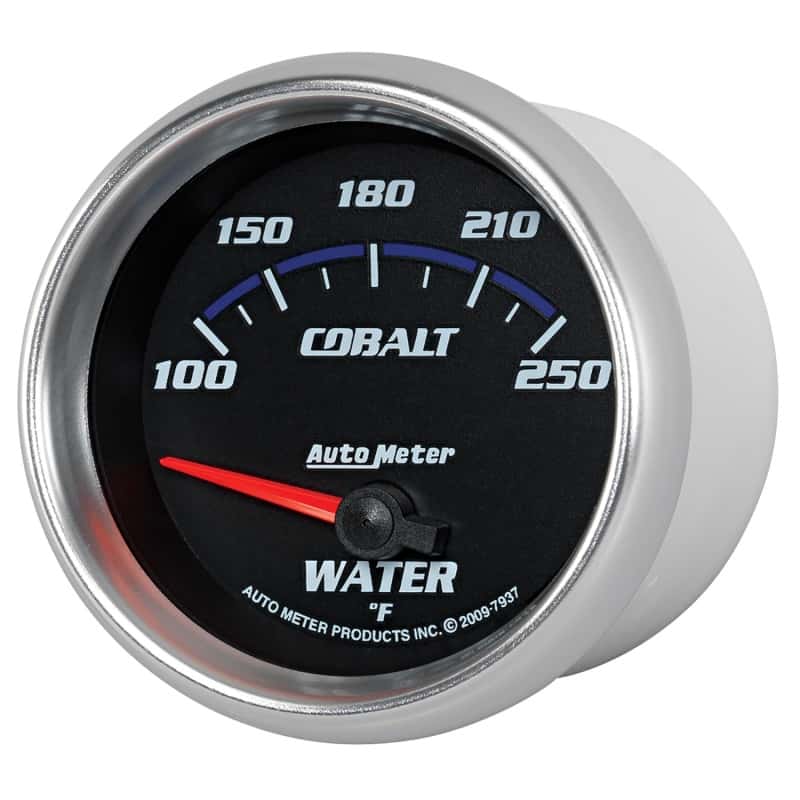 AutoMeter — Autometer Cobalt 66mm 100-250 Degree F Electric Water Temperature Gauge
GA 2.6" WT ELEC CB - view 8