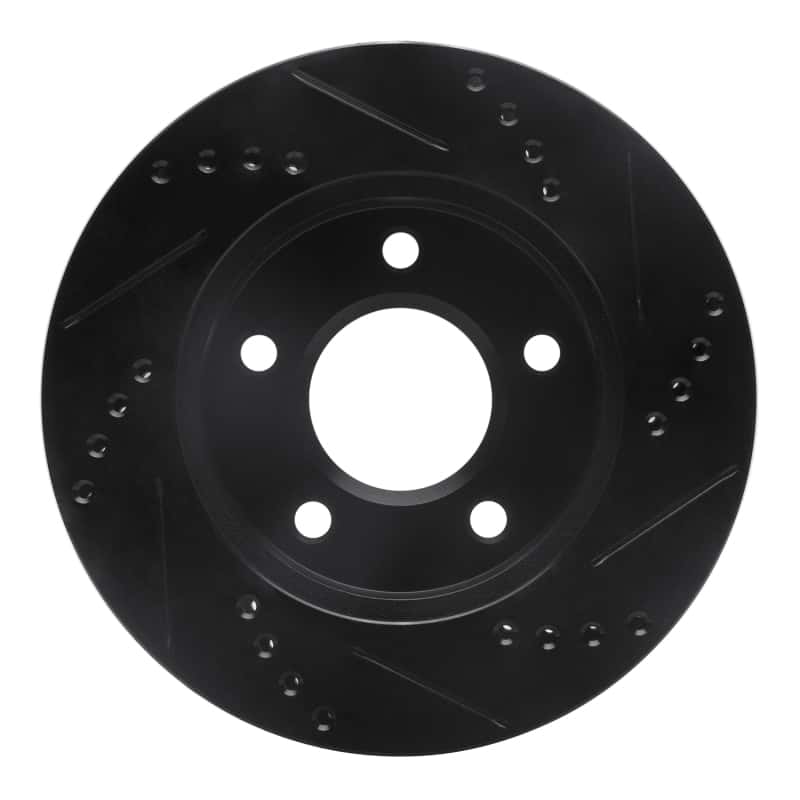 R1 Concepts — R1 83-96 Buick Riviera Front Left Drilled & Slotted Black Brake Rotor
R1 Brake Rotor Drill - view 5