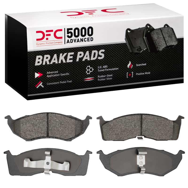 DFC — DFC 98-04 Chrysler Concorde Front 5000 Advanced Ceramic Brake Pads
DFC Brake Pad Set - view 4