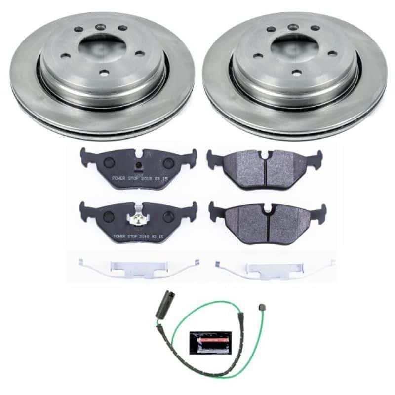 PowerStop — Power Stop 01-05 BMW 325xi Rear Track Day Brake Kit - view 1