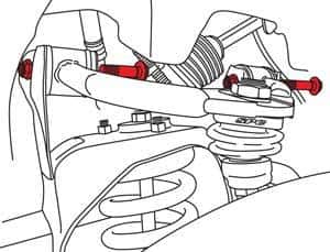 SPC Performance — SPC Performance 04-13 Nissan Armada / 05-12 Pathfinder / 04-13 Titan UCA Mounting Bolt
CONTROL ARM BOLT SET
HARDWARE SE - view 3