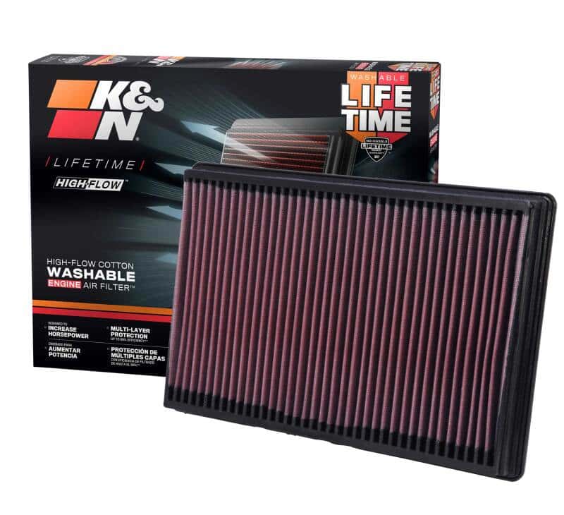 K&N Engineering — K&N 02-10 Dodge Ram 1500/2500/3500 3.7/4.7/5.7L Drop In Air Filter
Replacement Air Filt
Air Filter - view 9