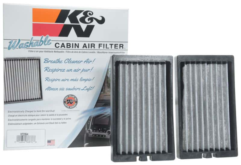 K&N Engineering — K&N 2018 Jeep Wrangler JL 2.0L/3.6L Cabin Air Filter - 2 Per Box - view 5