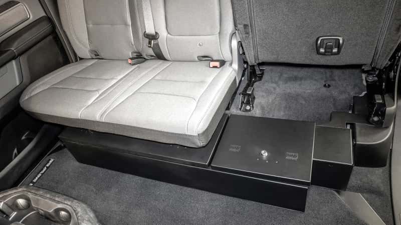 Tuffy Products — Tuffy Underseat Lockbox W/ Combo Lock For Ram Trucks Crew Cab
Lockbox - view 22