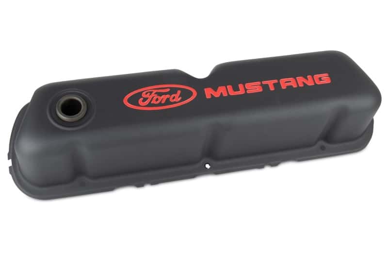 Ford Racing — Ford Mustang Logo Black Crinkle Valve Cover
Valve Cover Set - view 8