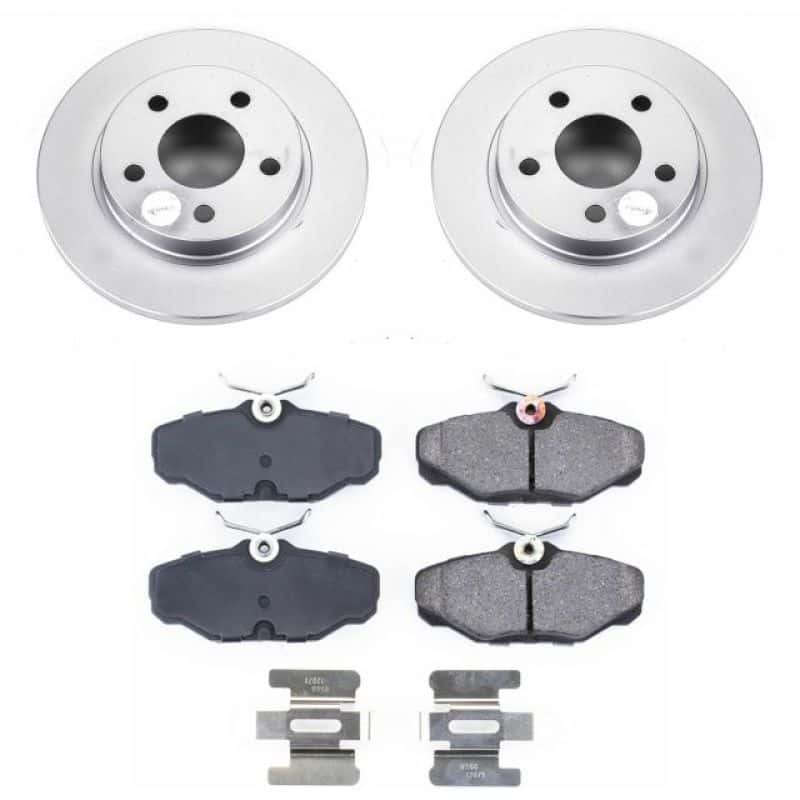 PowerStop — Power Stop 93-05 Ford Taurus Rear Z17 Evolution Geomet Coated Brake Kit - view 1