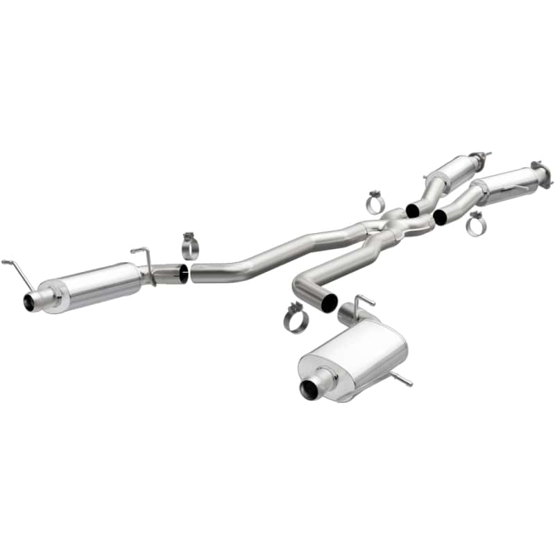 Magnaflow — MagnaFlow 12 Jeep Grand Cherokee V8 6.4L Dual Split Rear Exit Stainless Cat Back Performance Exhaust
Cat-Back - view 2