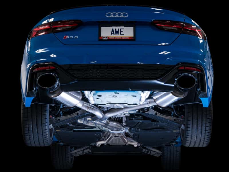 AWE Tuning — AWE Tuning Audi B9.5 RS5 Sportback Non-Resonated Touring Edition Exhaust - RS-Style Diamond Blk Tips
Touring Exhaust - view 4