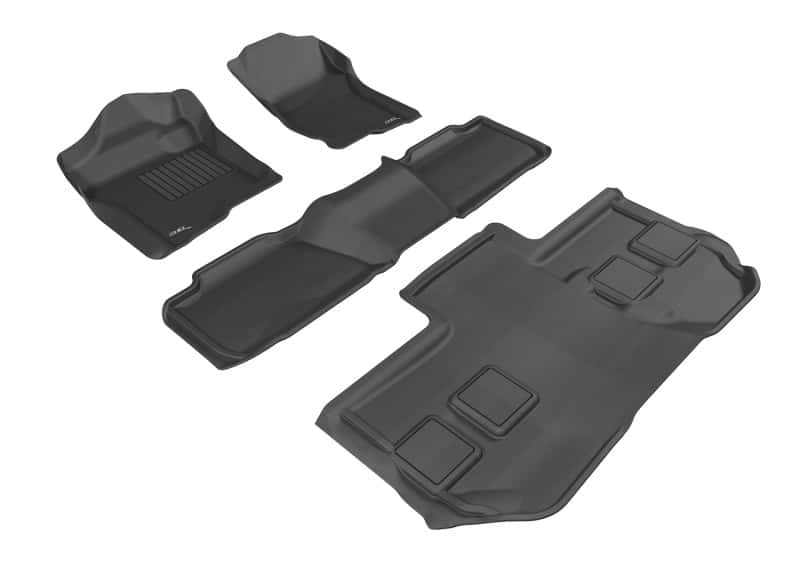 3D MAXpider — 3D MAXpider 11-14 GMC Yukon Xl With Bucket 2Nd Row Kagu Black R1 R2 R3
Floor Mat Set - view 1