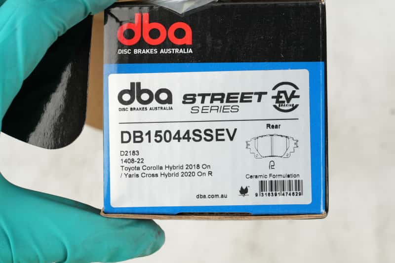 DBA — DBA 20-22 Toyota Corolla Hatchback Rear SSEV Street Series Brake Pads
Brake Pad - view 3