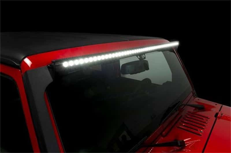 Putco — Putco 07-18 Jeep Wrangler JK - Roof Bracket Kit for PN 10050 - 50in Straight
LightBarMntingKt - view 4